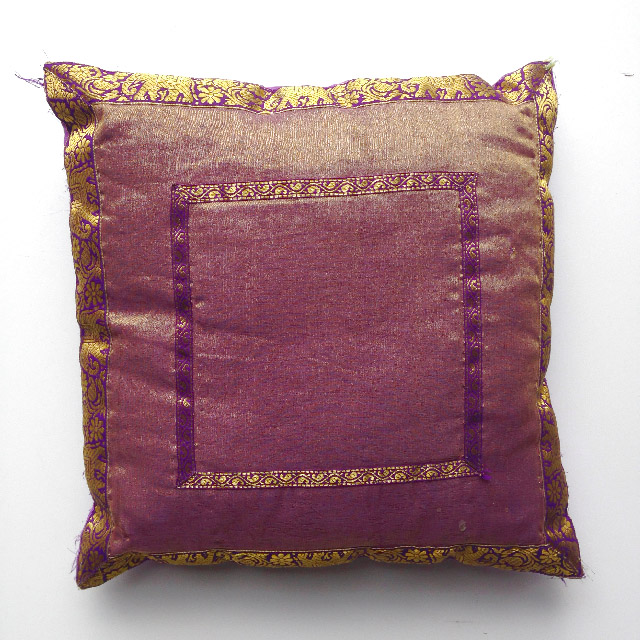 CUSHION, Indian - Purple 2